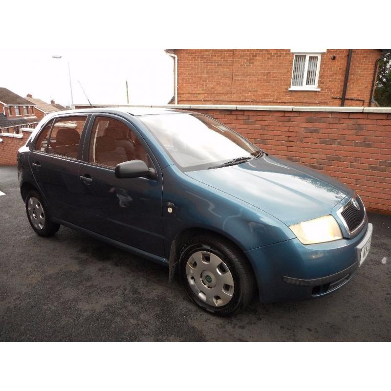 2003 skoda fabia sdi{fsh,full mot,for new buyer,85000 miles}