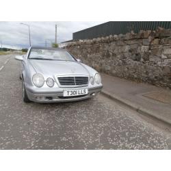 MERCEDES 230 CLK KOMPRESSOR ELEGANCE CONVERTIBLE AUTOMATIC - MOT ,D MAY 2017 - BARGAIN !!