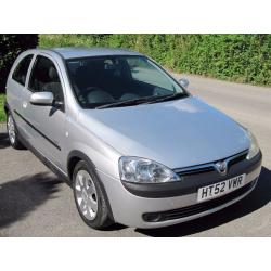 VAUXHALL CORSA 1.2 SXI, VERY LOW INSURANCE, 50 MPG, MOT NO ADVISORIES, PART-EXCHANGE WELCOME