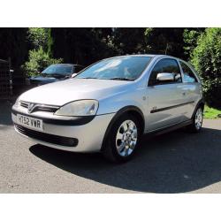 VAUXHALL CORSA 1.2 SXI, VERY LOW INSURANCE, 50 MPG, MOT NO ADVISORIES, PART-EXCHANGE WELCOME