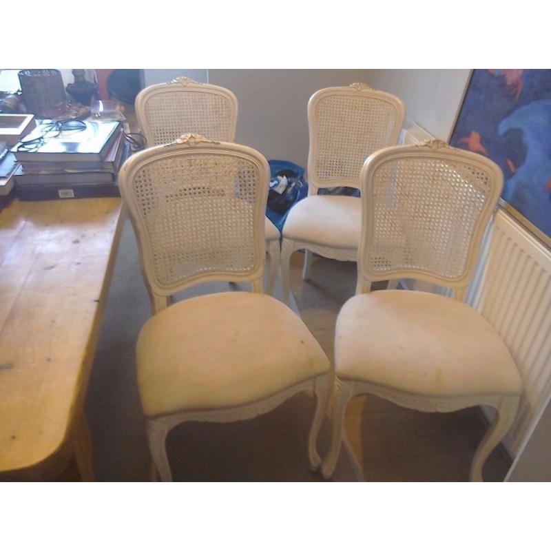 Laura Ashley french shabby chic chairs