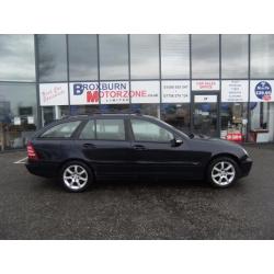 2004 04 MERCEDES-BENZ C CLASS 2.1 C200 CDI CLASSIC SE 121 BHP MOT MAY 2017 ** GUARANTEED FINANCE **