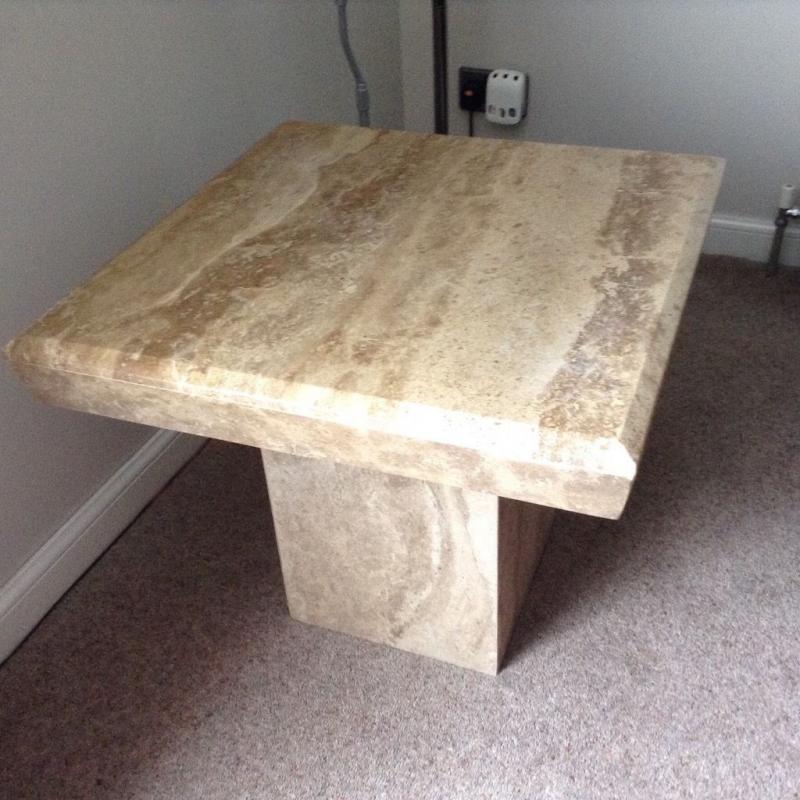 Marble/Stone Lamp Table