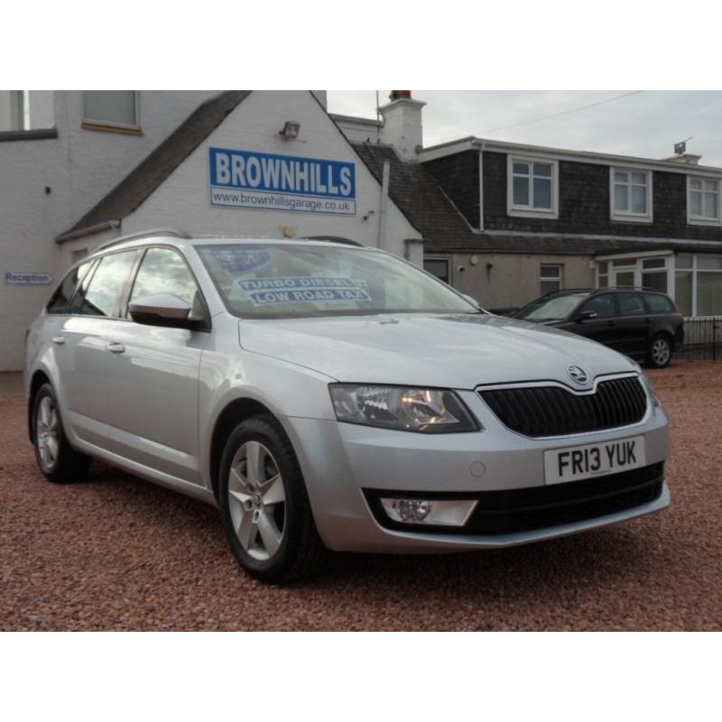 Skoda Octavia 1.6 TDI CR SE 5dr, Estate ZERO ROAD TAX