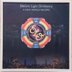 2 x ELO Framed LP Album Cover Upcycled - ELO's Greatest Hits & A NEW WORLD RECORD - No Vinyl