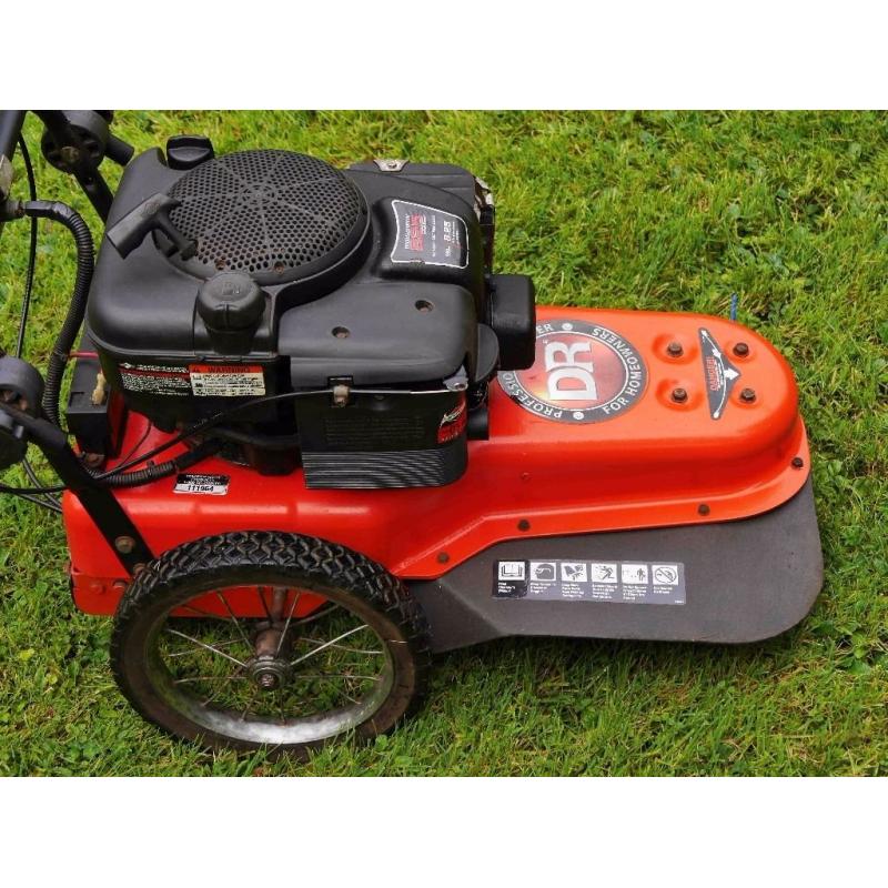 DR Trimmer - self-propelled strimmer with electric start