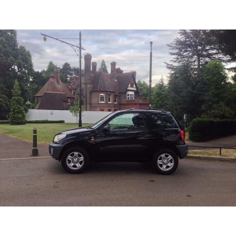 2003 TOYOTA RAV 4 VVTi PETROL 95'000 MILES SERVICE HISTORY MOT NOV 2016 HPI CLEAR CLEAN CAR