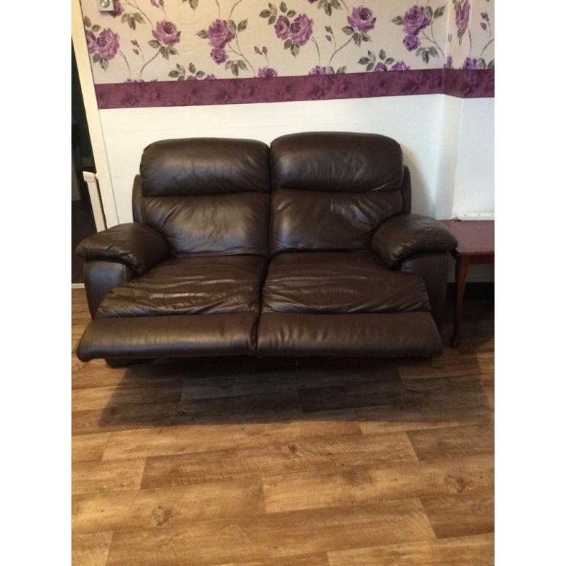 leather recliner