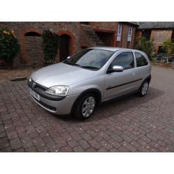 Vauxhall Corsa 1.2 SXi - 2002, 67500 miles, full 12 months MOT, great condition