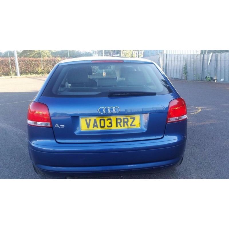 AUDI A3 1.6 SPORT. FULL AUDI SERVICE HISTORY