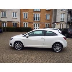 2013 63 PLATE SEAT IBIZA FR TSI 1.2 WHITE SPORT CAT D LOW INSURANCE GROUP EXCELLENT CONDITION