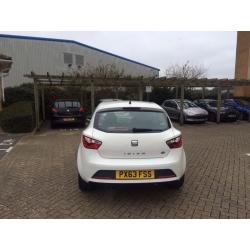 2013 63 PLATE SEAT IBIZA FR TSI 1.2 WHITE SPORT CAT D LOW INSURANCE GROUP EXCELLENT CONDITION