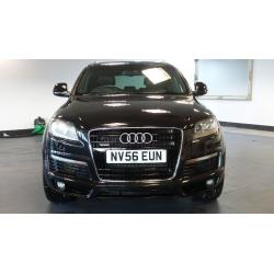 2006 56 AUDI Q7 3.0 TDI QUATTRO S LINE 5D AUTO 234 BHP DIESEL *2 YEARS WARRANTY*FINANCE AVAILABL