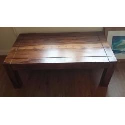 Coffee Table Large Wooden Attractive