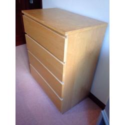 IKEA Malm 4 Drawer Chest