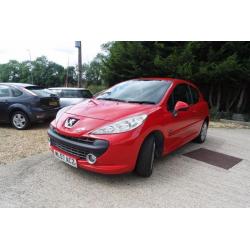 PEUGEOT 207 1.4 MPLAY, Red, Manual, Petrol, 2007