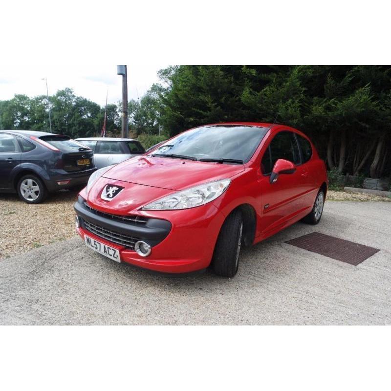 PEUGEOT 207 1.4 MPLAY, Red, Manual, Petrol, 2007