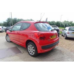 PEUGEOT 207 1.4 MPLAY, Red, Manual, Petrol, 2007