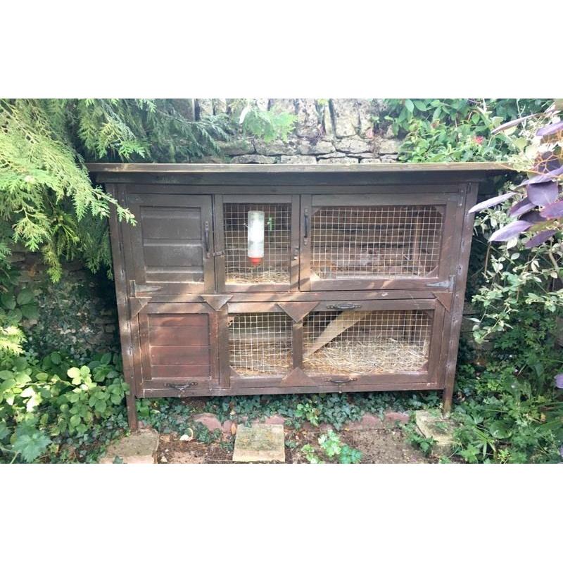 Two Storey Large Rabbit Hutch