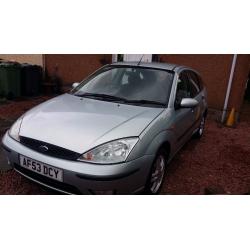 Ford Focus 1.6 i 16v Zetec 5dr, 86K, 1 Year MOT.