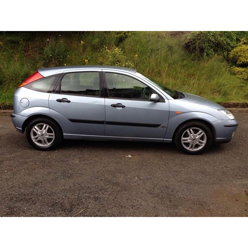 Ford Focus 1.6 zetec 5 door 1 years mot full history like Astra golf megane