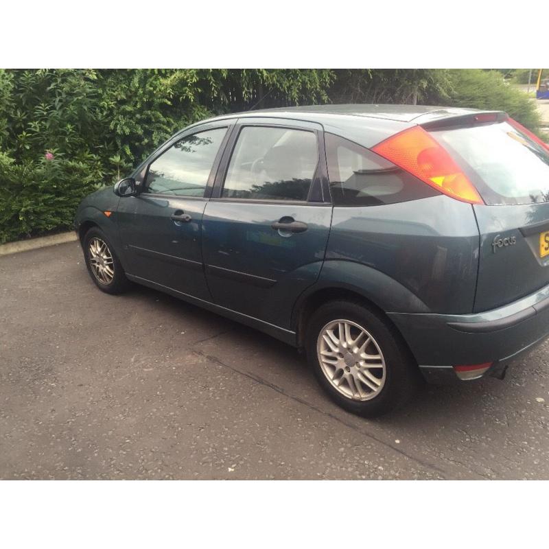 FORD FOCUS ZETEC 52REG 1.6 5DR FULL YEAR MOT GOOD CONDITION