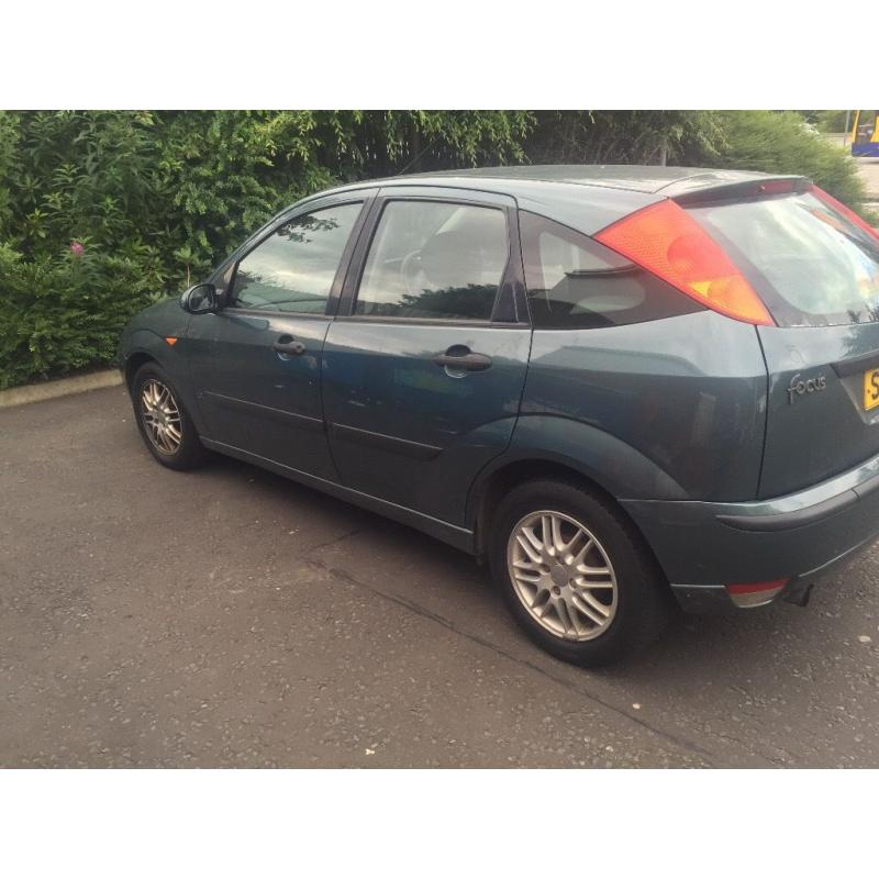 FORD FOCUS ZETEC 52REG 1.6 5DR FULL YEAR MOT GOOD CONDITION