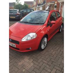 Fiat Grande Punto Sporting (95bhp) 16v 1.4 Panoramic Roof