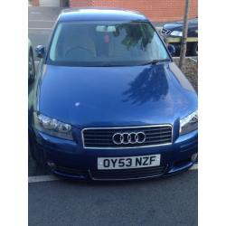 audi a3 2.0petrol for sale spares or repair