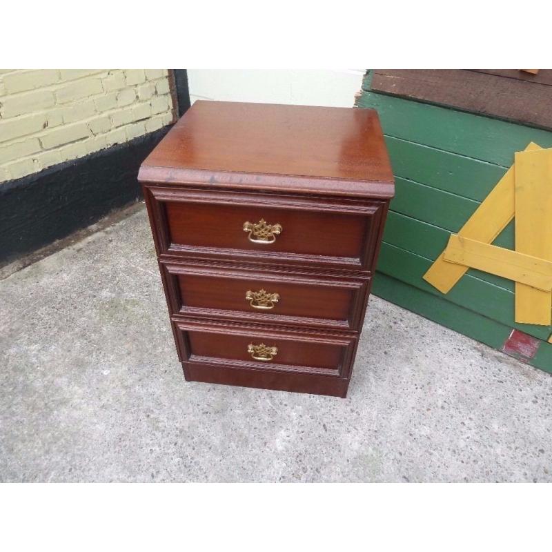 3 Draw Wood Set of Draws Delivery Available