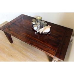 SOLID WOOD CHUNKY COFFEE TABLE