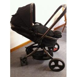 Mothercare Orb pushchair plus Maxi Cosi Pebble car seat