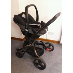 Mothercare Orb pushchair plus Maxi Cosi Pebble car seat