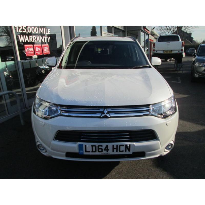 2014 64 MITSUBISHI OUTLANDER 0.0 PHEV GX 4H 5D AUTO *PART EX WELCOME*FINANCE AVAILABLE*WARRANTY