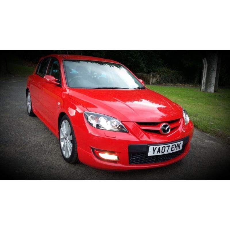 Mazda 3 MPS, 156bhp, Top Speed 155mph, 0-60 5.8 secs