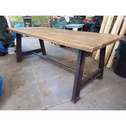 Industrial Kitchen/Dining Room Table