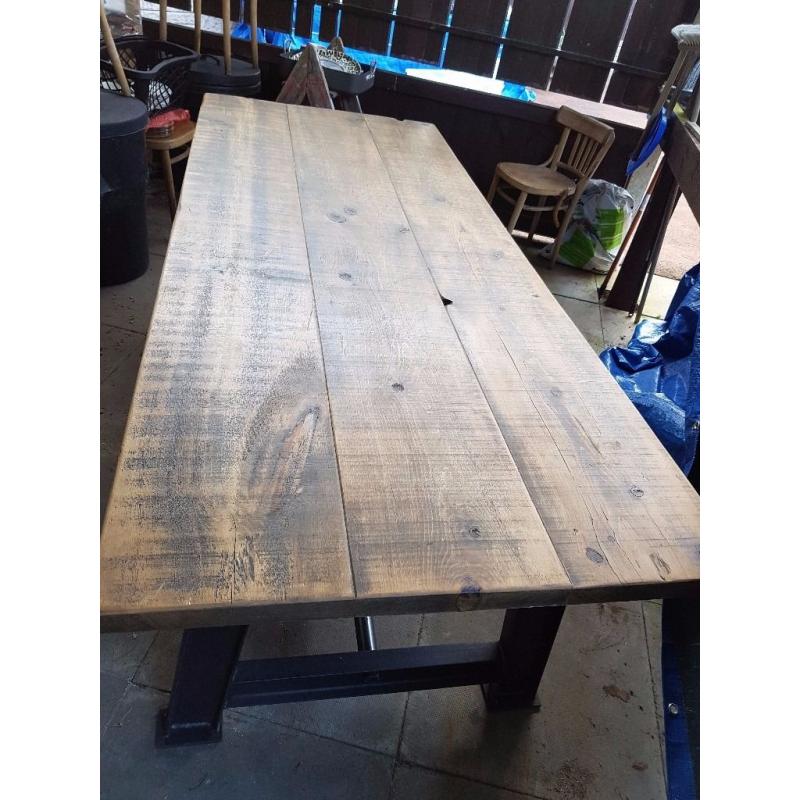 Industrial Kitchen/Dining Room Table