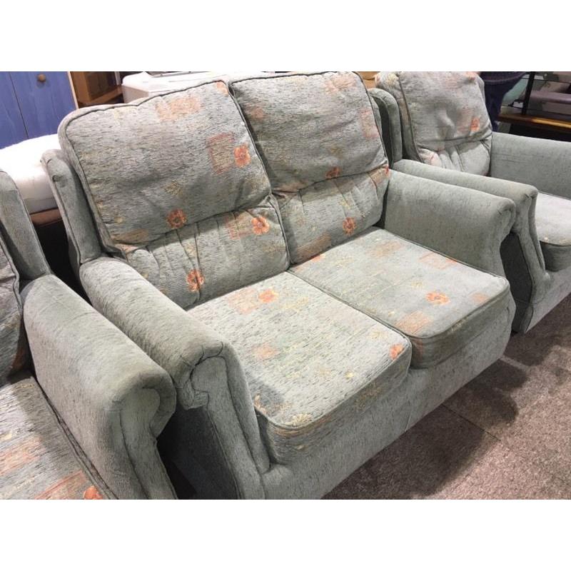 Sofa suite - 2 seater & 2 armchairs