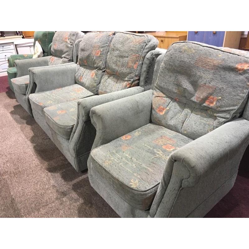 Sofa suite - 2 seater & 2 armchairs