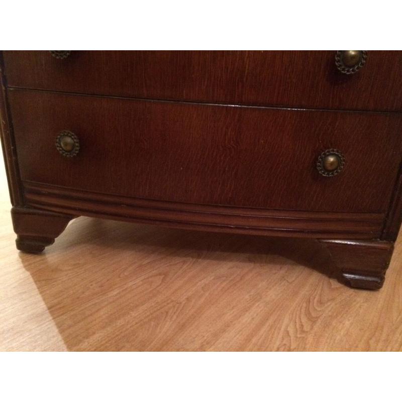 Vintage Lebus Wooden Chest of Drawers