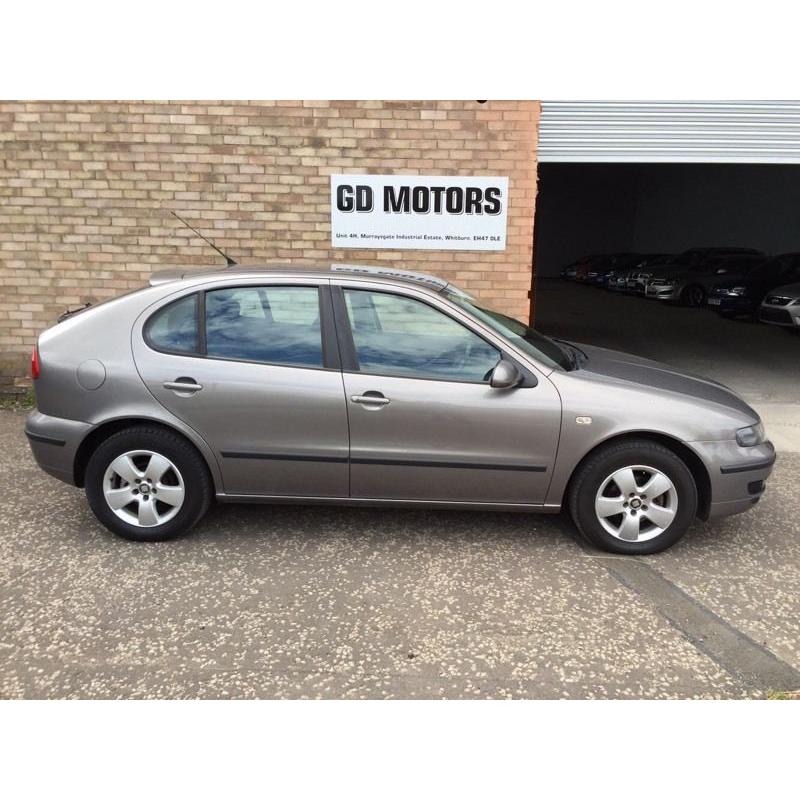 2005 (55) SEAT LEON SX, 67000 MILES, 1 YEAR MOT, WARRANTY