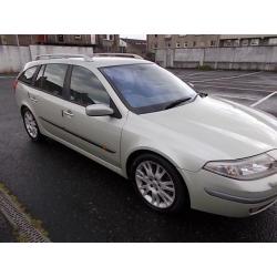 RENAULT LAGUNA 1.8 DYNAMIQUE ESTATE 04 REG MOT JANUARY 2017