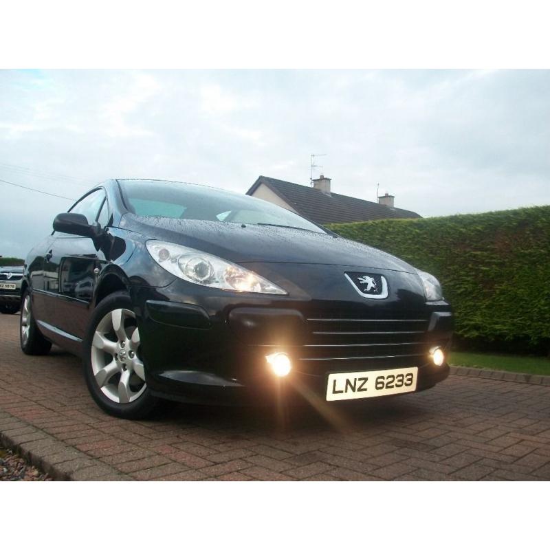 2008 PEUGEOT 307 CC CONVERTIBLE FULL LEATHER INTERIOR