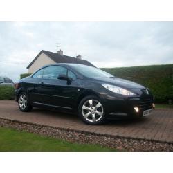 2008 PEUGEOT 307 CC CONVERTIBLE FULL LEATHER INTERIOR