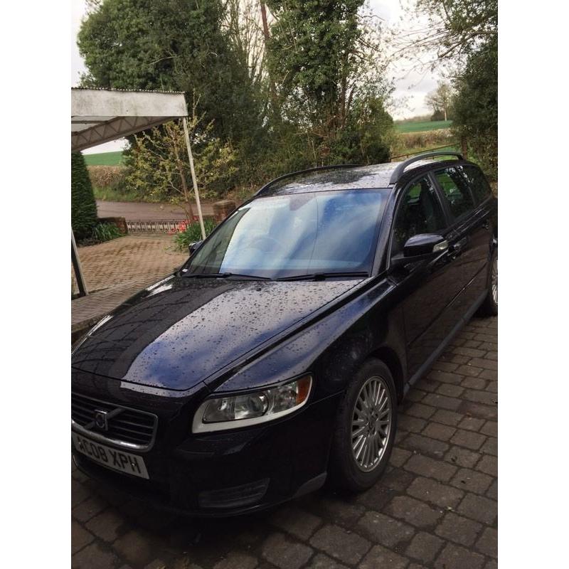 Volvo V50 2.0 D S diesel manual estate low mileage, fsh, long mot