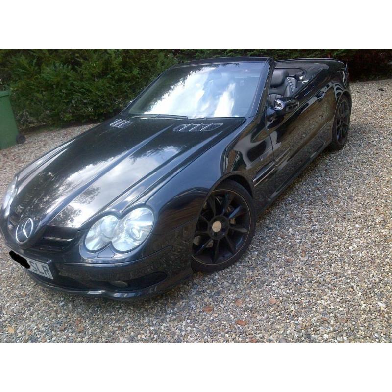 Mercedes SL55 AMG Mclaren SLR Rework Convertible SL55 AMG 548 bhp