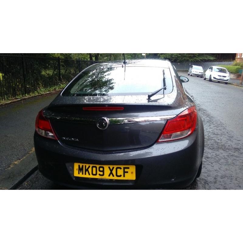 vauxhall insignia exclusive 1.8 petrol manual 2009 09 plate