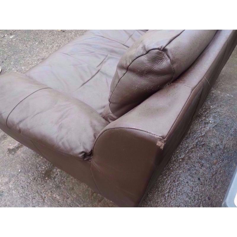 Leather 2 Seat sofa Delivery Available