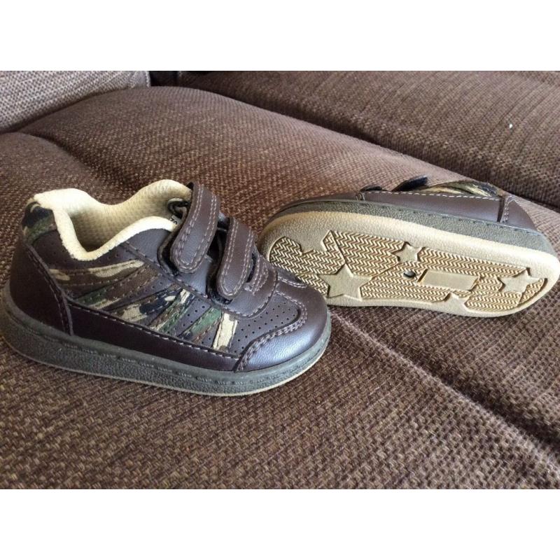 Brand new boys shoes from mothercare infant size 3