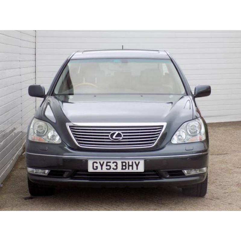 2003 53 LEXUS LS 4.3 430 4D AUTO 279 BHP